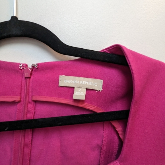 Pink Banana Republic Square Neck Dress - Picture 4 of 4